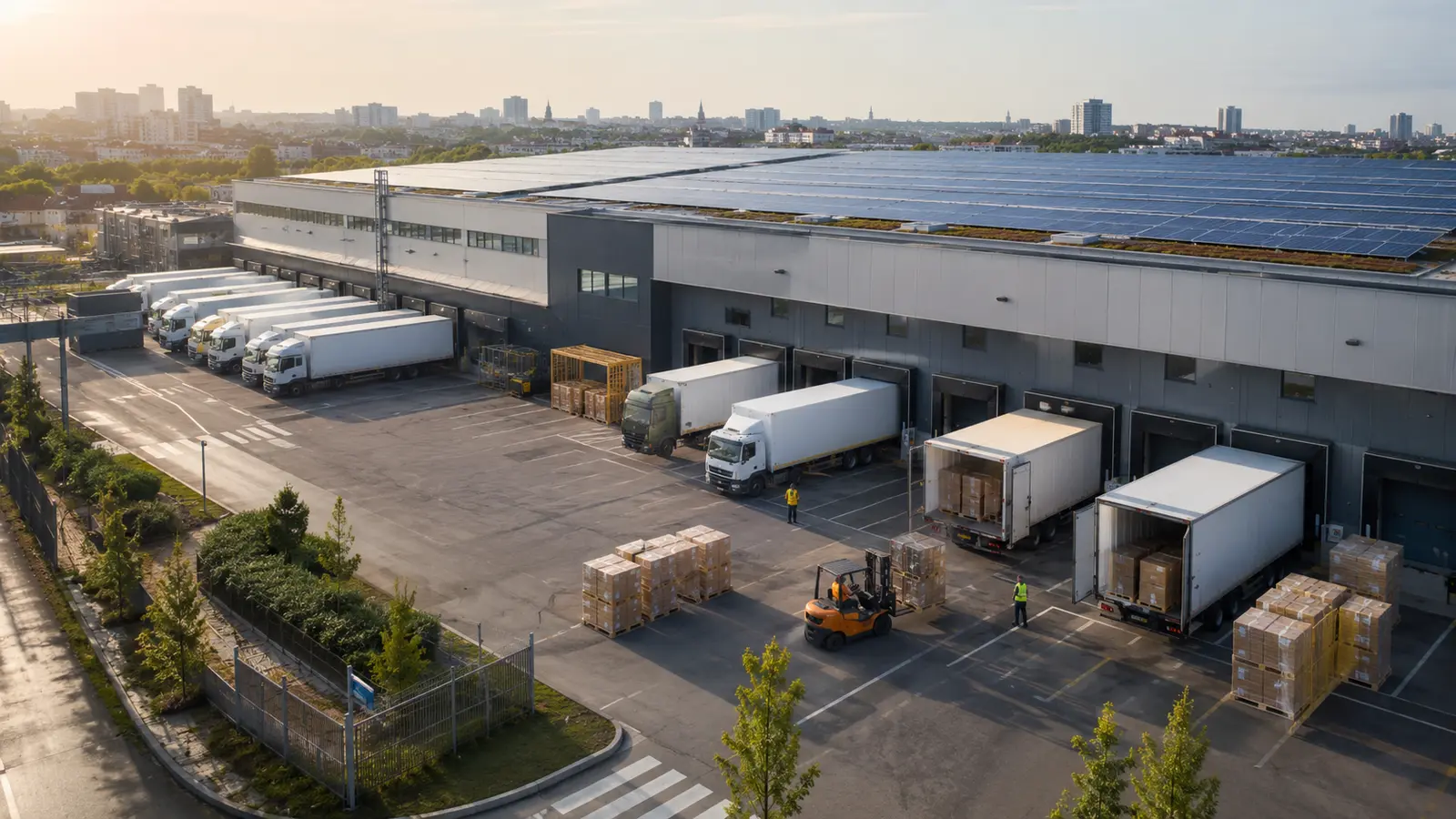 Distributiecentrum als voorbeeld van logistiek vastgoed binnen een REIT